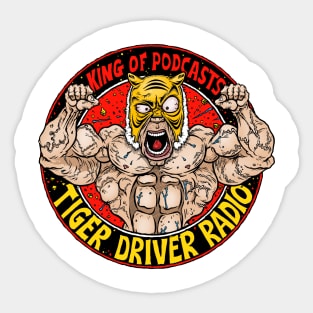 Tiger Driver Radio Sticker